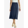 Jessica London Women's Plus Size Midi Ruffle Skirt - 3 of 4
