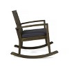 Cesicia Dark Gray Rocking Chair - 3 of 4