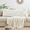 Sweet Jojo Designs Body Pillow Cover (Pillow Not Included) 54in.x20in. Boho Tufted Swirl Ivory and Taupe - 3 of 4