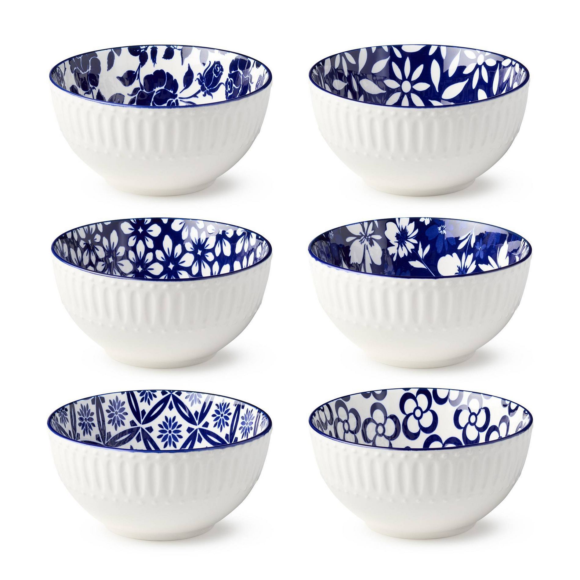 Certified International (Set of 6) 28oz All Purpose Bowls Madison