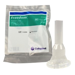 Freedom Clear Silicone Male External Catheter Small - 1 of 3