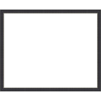 Amanti Art Stylish Black Framed Dry Erase Magnetic Board