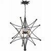 Crystorama Lighting Astro 4 - Light Chandelier in  Black - 4 of 4