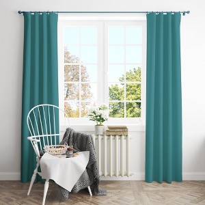 Deconovo 52" Back Tab Thermal Blackout Curtains (2 Panels) - 1 of 4