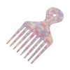 Unique Bargains Plastic Wide Tooth Hair Pick Comb 4.8" - 3 of 4