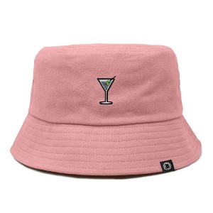 Dalix Martini Cotton Bucket Hat Lightweight Outdoor Travel Beach Everyday Womens - 1 of 4