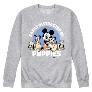 Men's - Disney - Mickey Mouse Graphic Fleece Sweatshirt - 1 of 4