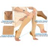 5 Star Super Deals Copper Energy Infused Zipper Compression Socks - Zip Up Circulation Pressure Stockings - 2 of 4