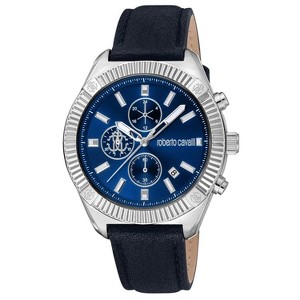 Roberto Cavalli Men's Robusto Blue Dial Watch - RC5G011L0025 - 1 of 1