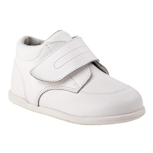 Smart Step Toddlers' Wide Width Hook And Loop Walking Shoes - White, 5. ...
