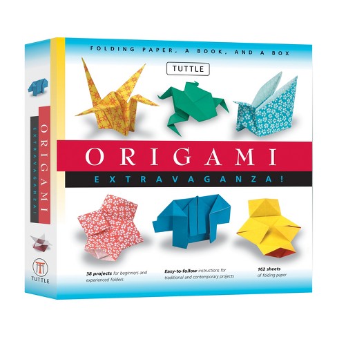 Colorful Origami Paper Kit Manual Fun Origami Set For Kids