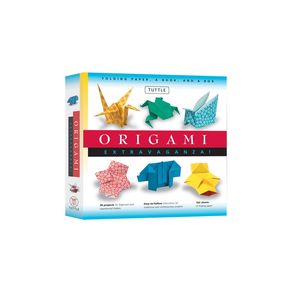Origami Extravaganza! Folding Paper, a Book, and a Box - by Tuttle Studio (Mixed Media Product)