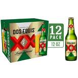 Dos Equis Mexican Lager Beer - 12pk/12 fl oz Bottles