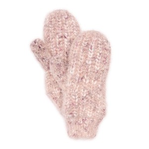 MUK LUKS Women's Chunky Space Dye Eyelash Mitten - 1 of 2