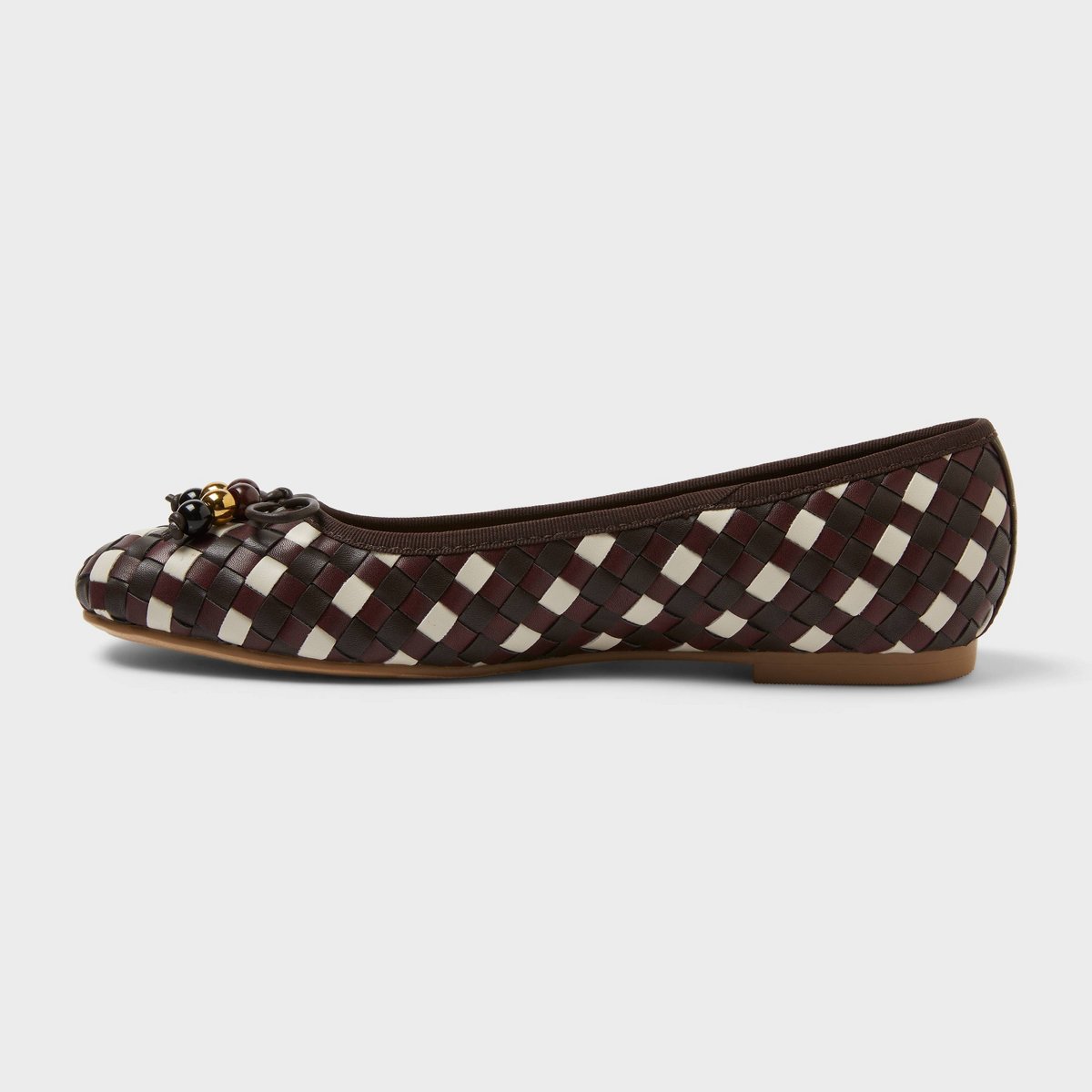 Обувь Universal Thread Women's Merritt Flats and Slip-Ons with Memory Foam Insole - Universal Thread™ Brown 8 — фото 2