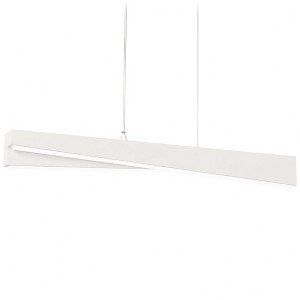 George Kovacs Lighting So Inclined 1 - Light Island Pendant Light in  Sand White - 1 of 1