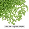Unique Bargains Loose Craft DIY Earring Necklace Making Glass Round Beads 6000 Pcs - 3 of 4
