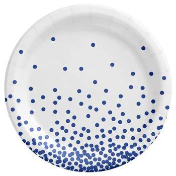 20ct Sprinkled confetti Dinner Plate - Spritz™