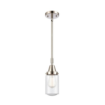 Dover - 1 Light Stem Hung Mini Pendant In Traditional Style-11.38 Inches Tall and 4.5 Inches Wide