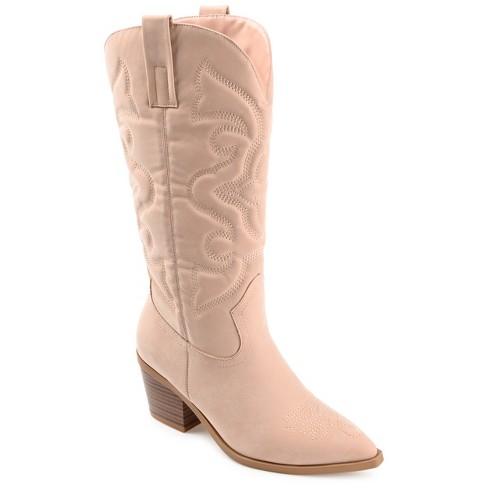 Journee Collection Womens Chantry Pointed Toe Pull On Western Boots ...