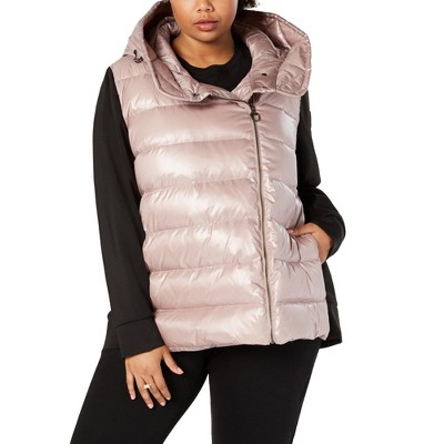 Calvin Klein Womens Mix Quilt Down Jacket