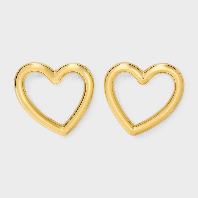 SUGARFIX by BaubleBar Valentine's Day Heart To Resist Earrings - Gold