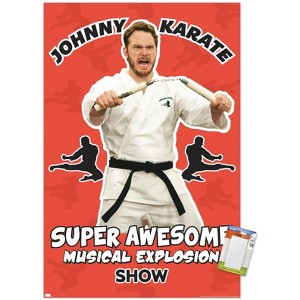 Trends International Parks and Recreation - Johnny Karate Unframed Wall Poster Prints - 1 of 4