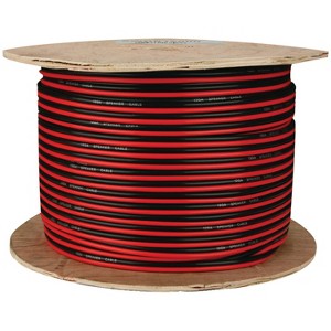 Install Bay® Red/Black Paired All-Copper Primary Speaker Wire, 500 Ft. - 1 of 1