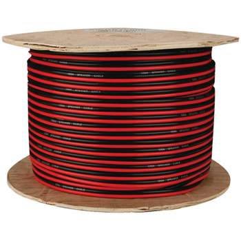 Install Bay® Red/Black Paired All-Copper Primary Speaker Wire, 500 Ft.