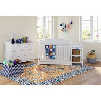 Storkcraft Steveston 4-in-1 Convertible Crib and Changer with Drawer