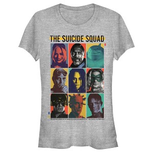 Juniors Womens The Suicide Squad Character Portraits T-Shirt - 1 of 4