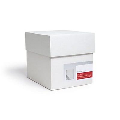 MyOfficeInnovations 9.5" x 11" Continuous Paper 20 Lbs. 92 Brightness 2500/CT 177154