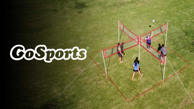 GoSports Slam X 4-Way Volleyball Game Set - 8pc, 2 of 9, play video