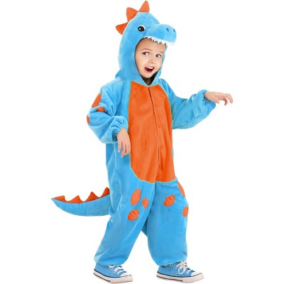 Halloweencostumes.com 4t Cuddlesaur Toddler Costume, Orange/blue : Target