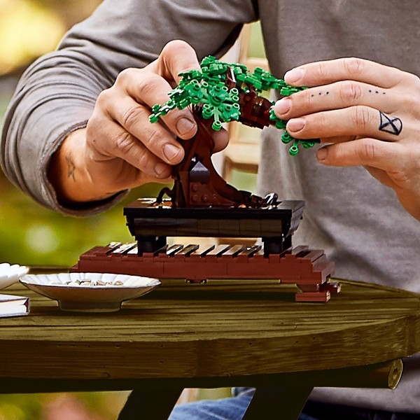 LEGO Icons Árbol Bonsái Set de Decoración para el Hogar 10281 4