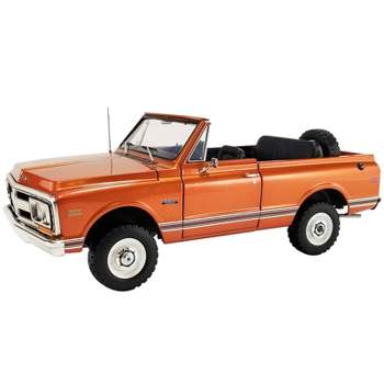 1971 GMC Jimmy Orange Metallic with White Top "Dealer Ad Truck" Limited Edition to 948 pieces 1/18 Diecast Model Car by ACME