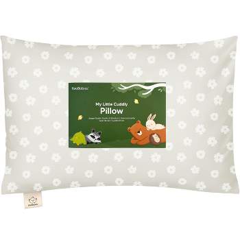 KeaBabies Cuddly Toddler Pillow with Pillowcase, 13X18 Kids Pillow for Sleeping, Small Travel Pillows, Nursery Pillow