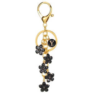 Unique Bargains  Metal Small Beautiful Personalized Flower Keychain for Handbag Purse - 1 of 4