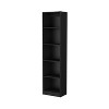 ORRD Slim 5-Shelf Bookcase, Modern Narrow Bookshelf with Space-Saving Design, for Living Room, Office, Bedroom - Multiple Finishes - 3 of 4