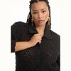 June + Vie by Roaman's Women's Plus Size Button-Down Collared Shirt - 4 of 4
