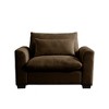 CAVINAS Couches for Living Room 51" Single Sofa Corduroy Upholstered 1 Seater Sofa Couch Lounge Chair with Pillows - 2 of 4