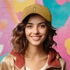 Dalix Pina Colada Embroidered Cap Cotton Baseball Cute Cool Dad Hat Womens - 3 of 4