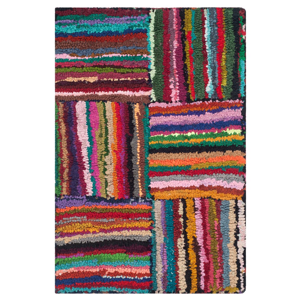 3'x5' Eton Rug Red/Purple/Blue - Safavieh