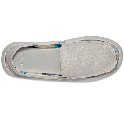 Женские туфли Sanuk Donna Hemp Loafers - Grey, 10 — фото 6