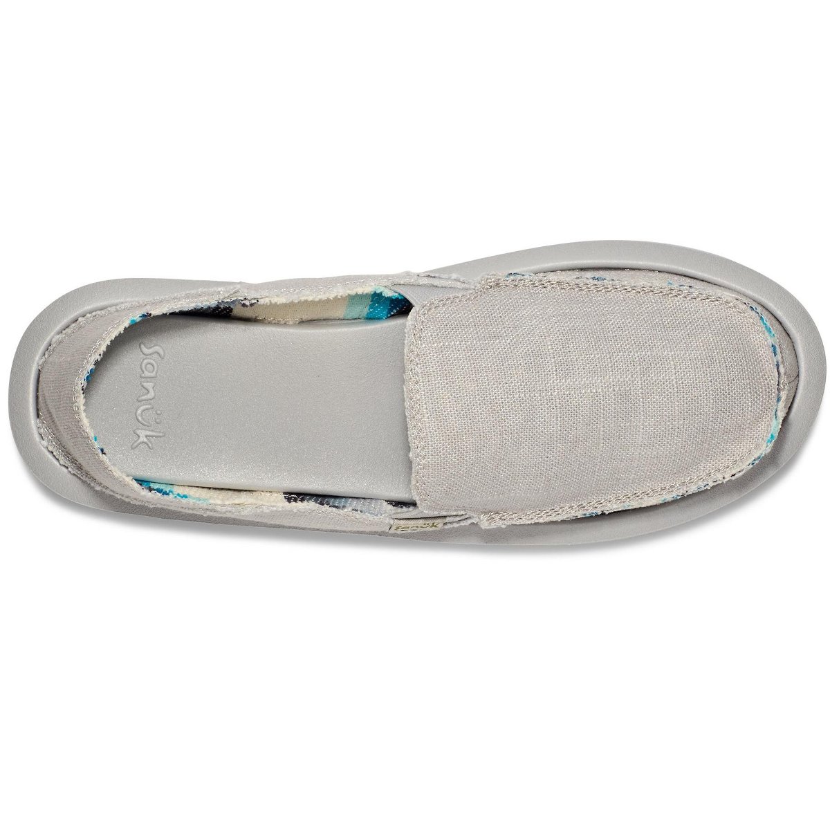 Женские туфли Sanuk Women's Donna Hemp Loafers - Grey, 10 — фото 6