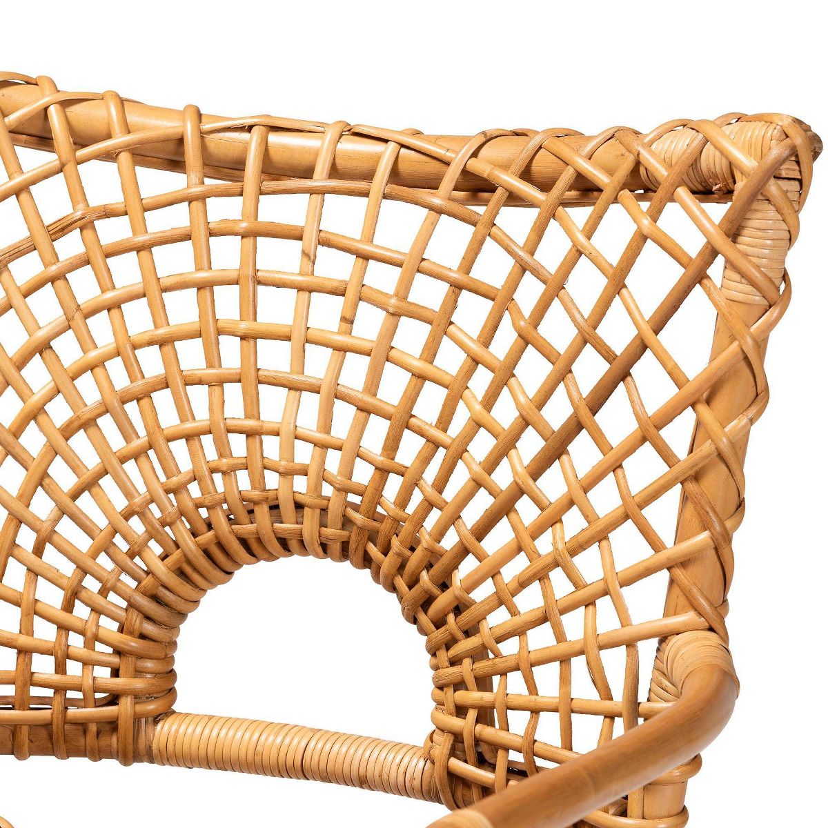 bali & pari Mamba Rattan Arm Chair Light Honey - thumbnail 10