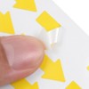 Unique Bargains Directional Sign PVC Adhesive Removable Small Arrow Sticker 300 Pcs - 4 of 4