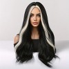 Jessie's Wig Layered Curly Wig Synthetic Wigs Platmium Blonde Highlight Heat Resistant Daily Party Costume 26inch 1 Pc/Pack - 2 of 4