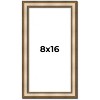 PosterPalooza | Panoramic Refined Silver Picture Frame - UV Acrylic, Foam Board Backing, Hanging Hardware - 2 of 4