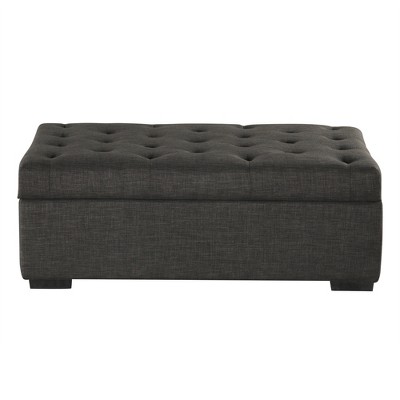 Whisen 49.6" Convertible Ottoman Sleeper Sofa Bed with Memory Mattress - Space-Saving Tufted Design for Small Living Rooms